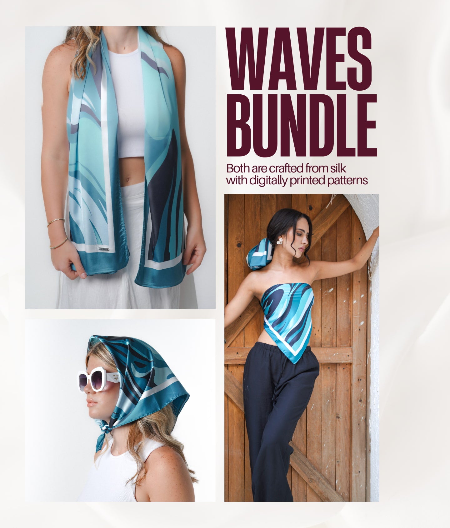 Waves Bundle – Large + Square